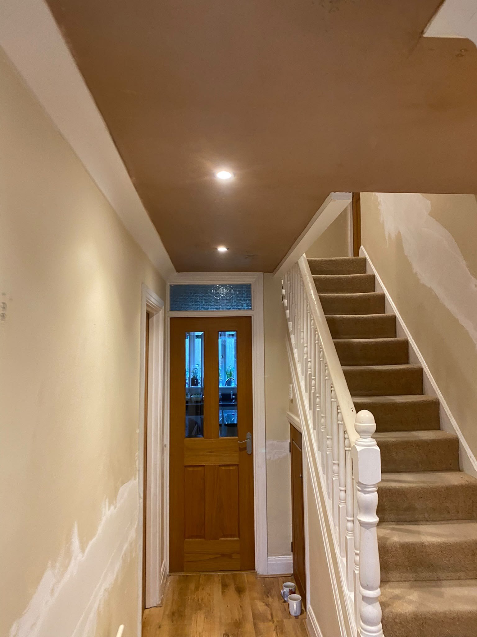 Hallway skimmed second angle, after