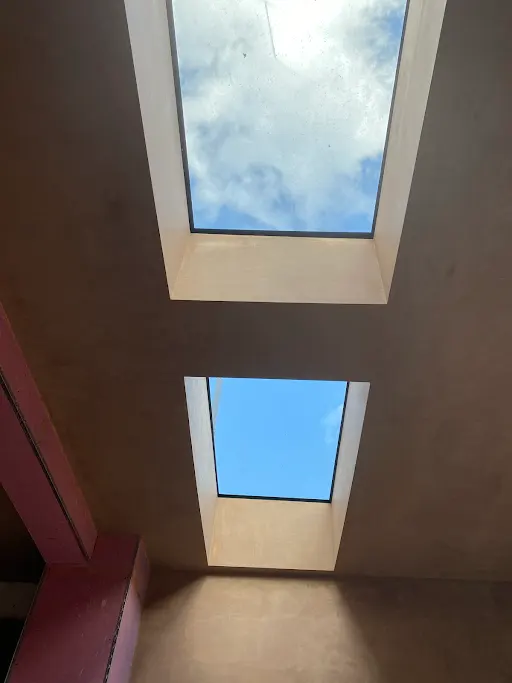 Roof lantern reveals skimmed